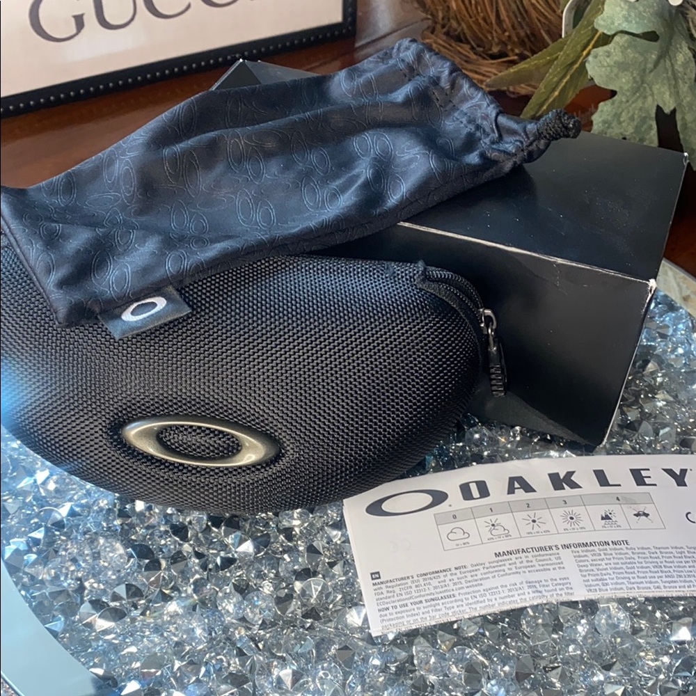 Oakley Black Sunglasses Case ( glasses not included)
